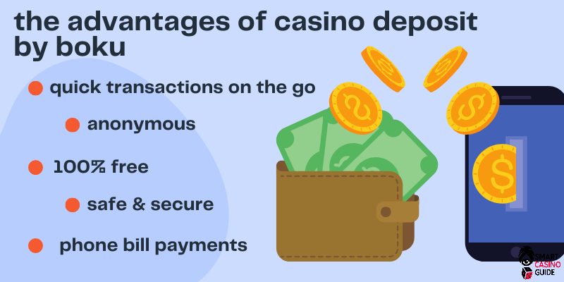 the advantages of casino deposit by boku payment