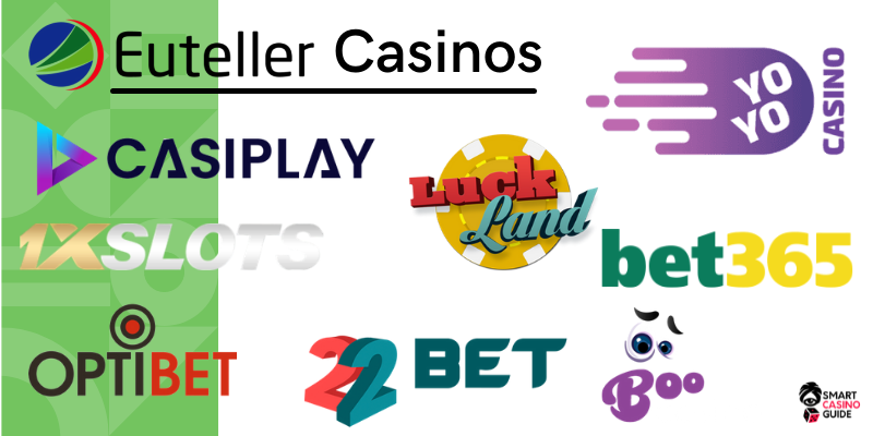 All Euteller casino Finland with logotypes