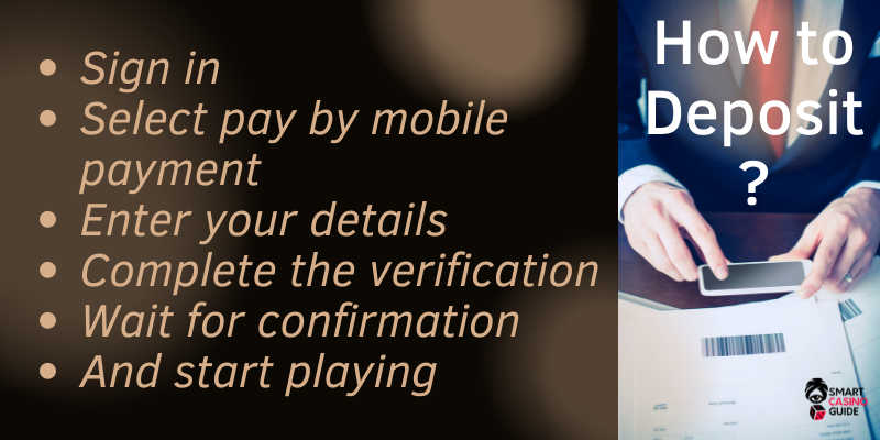 New and best pay by phone casinos with mobile deposit - How to