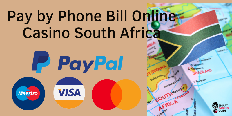 Gambling pay by phone bill online casino South Africa - Map & flag