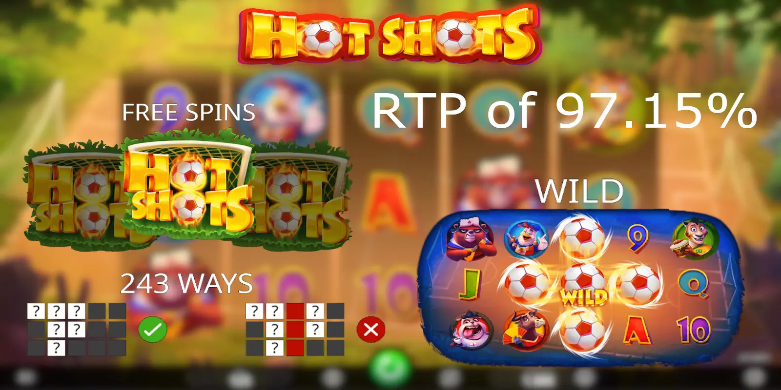 Try DEMO slot iSoftbet online - Hot Shots online casino game