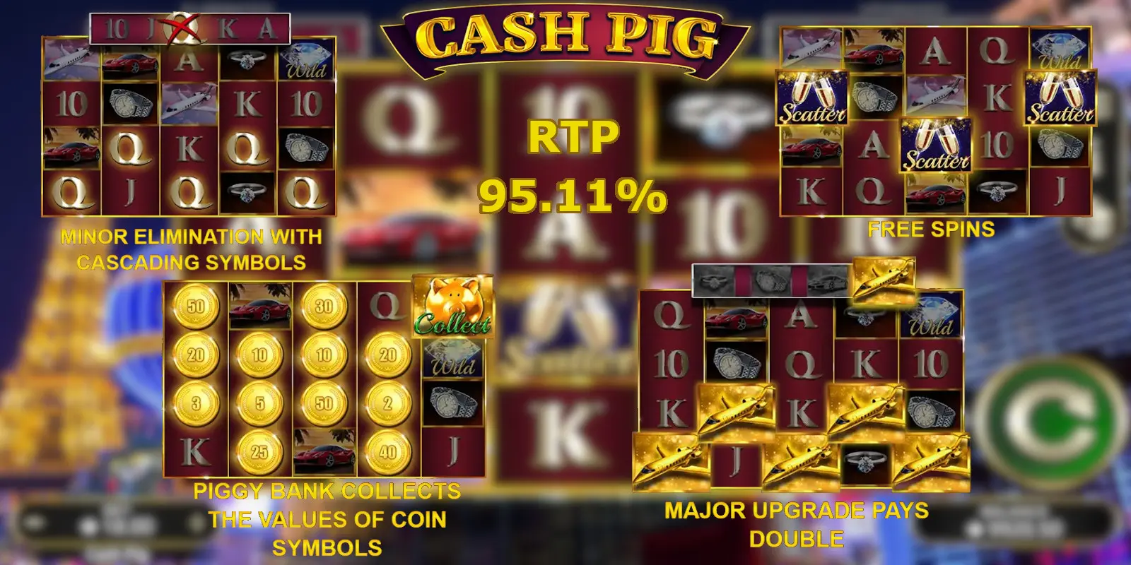 Booming-Games slots - Cash Pig slot game
