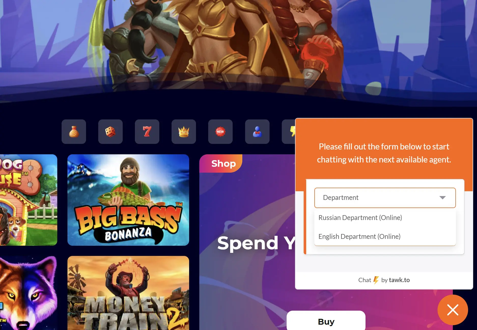 cosmicslot live chat customer support