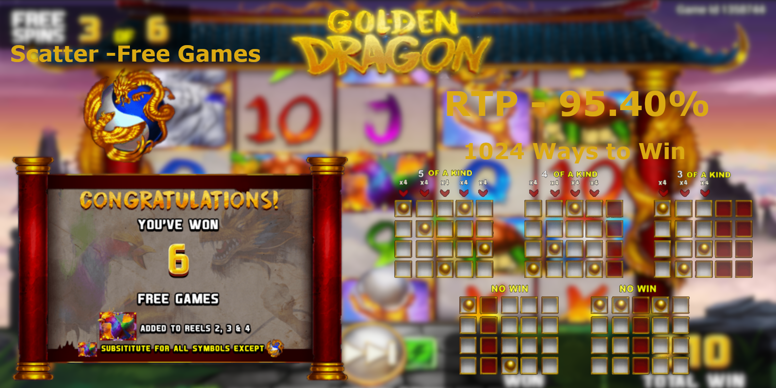 Try Golden Dragon slot by Swintt portfolio
