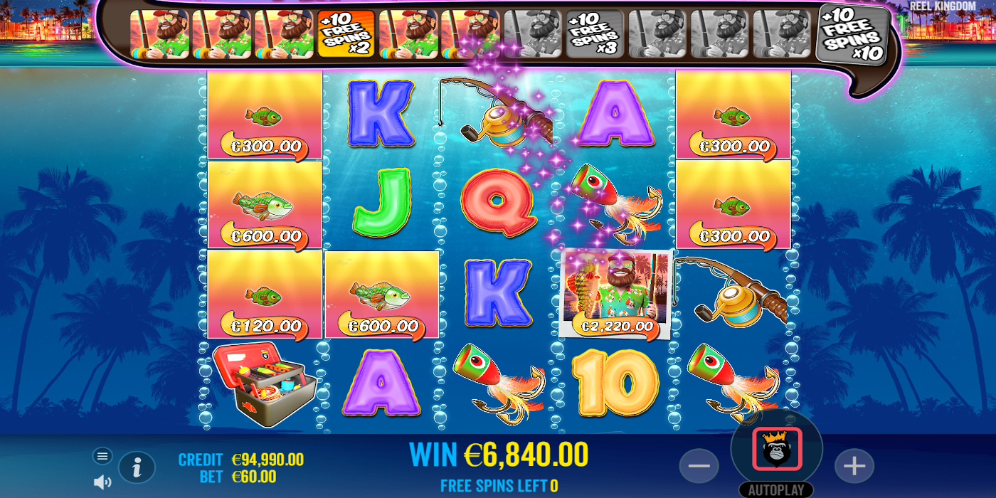 Let's try Bigger Bass Bonanza slot DEMO free play version