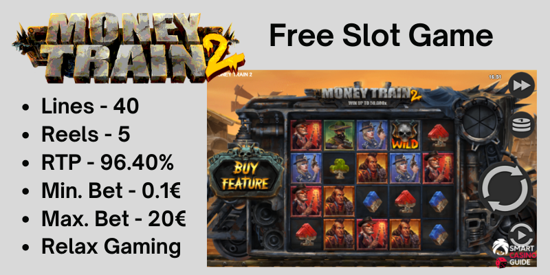 Money train 2 online slots that are free to play - demo slot example