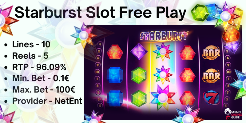 Starburst casino slots free to play for fun only with slots symbols