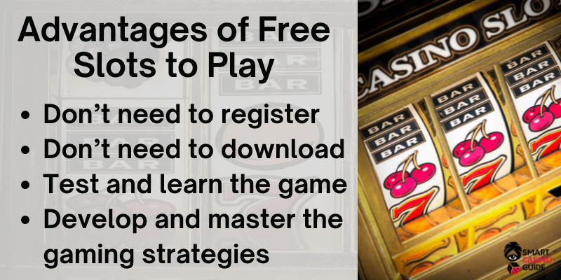List of advantages of fun slots for free to play no downloads
