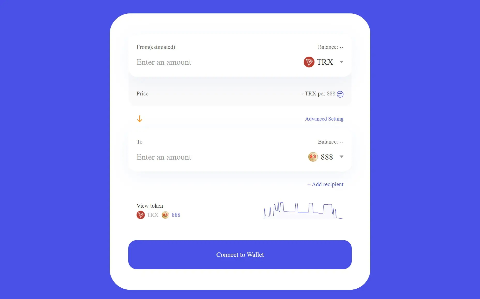 buy swap 888token justswap tron tokens