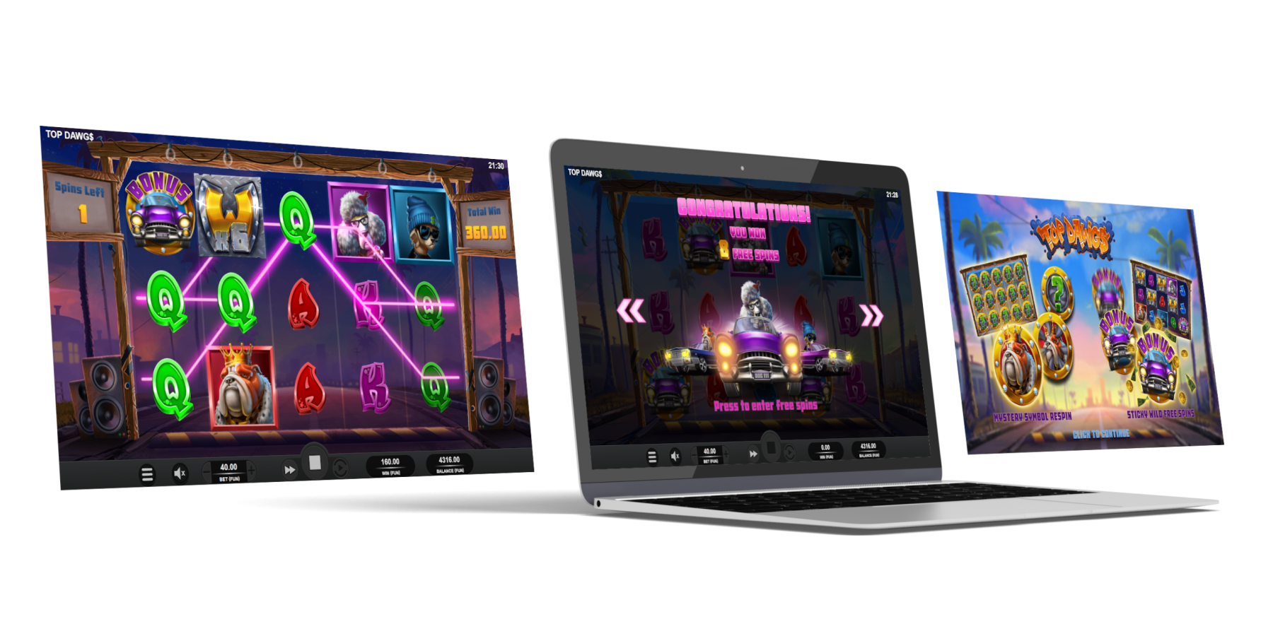 One of the most visited slot game is Top Dawg$ online slot machine