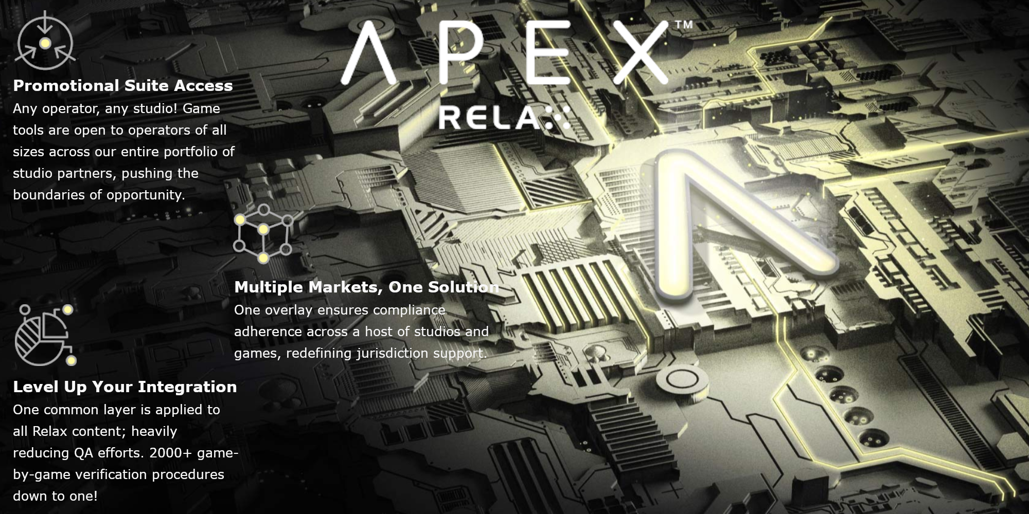 Read out more about Relax Gaming Apex architecture