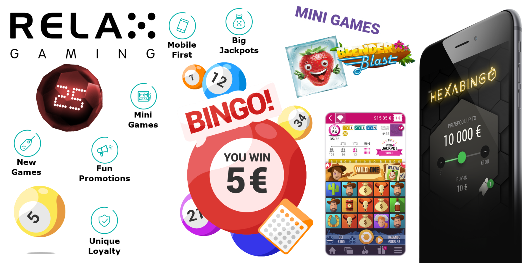 Find out Relax Gaming Bingo sites on the review