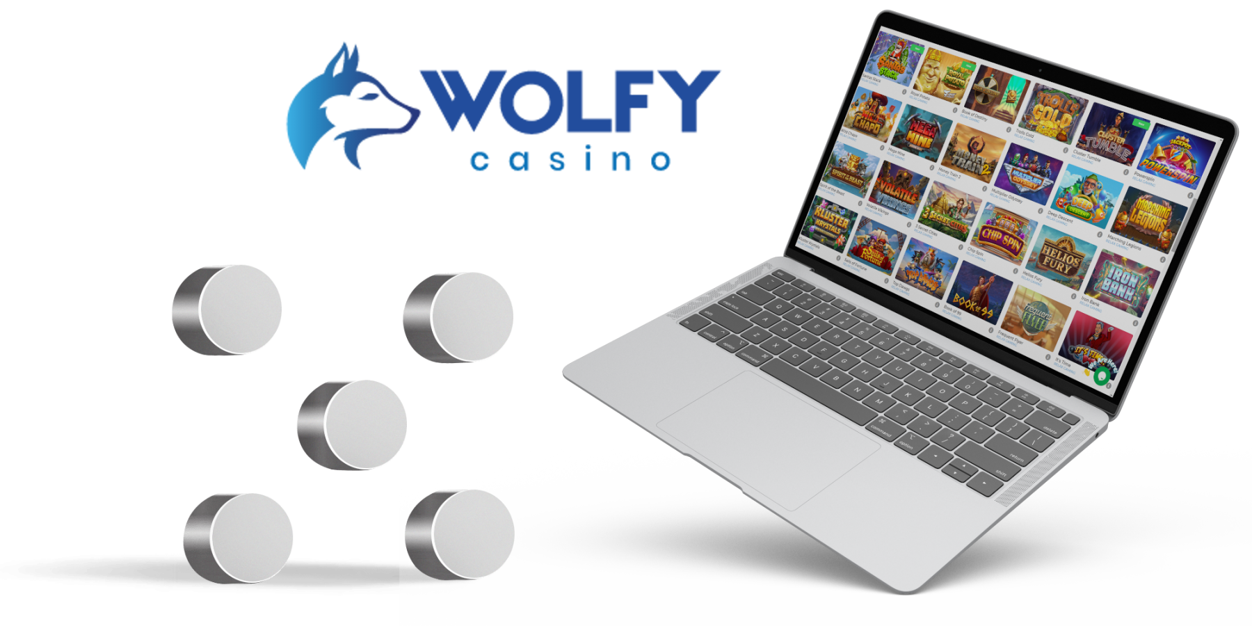 Wolfy Casino offers Relax Gaming slots and other casino games