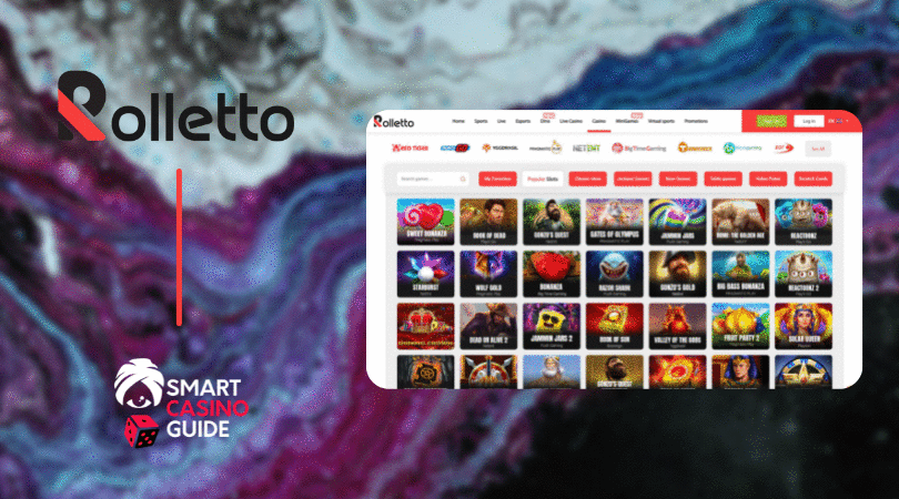 rolletto casino review smartcasinoguide - best online crypto casino