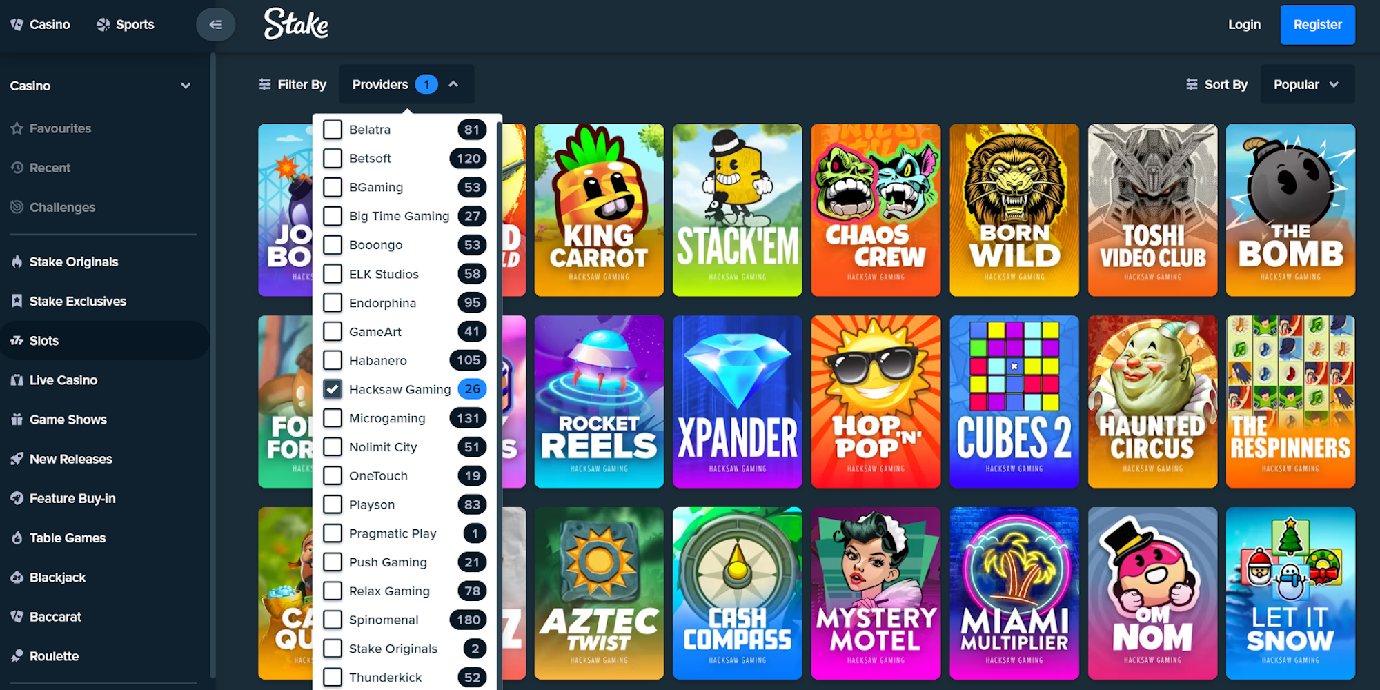 A Brief Course In Hacksaw Gaming Casino Games – Full List