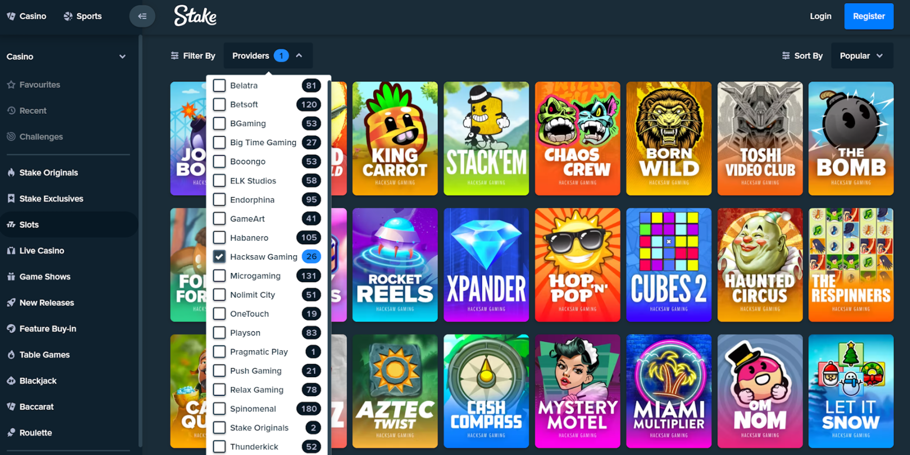 A Brief Course In Hacksaw Gaming Casino Games – Full List