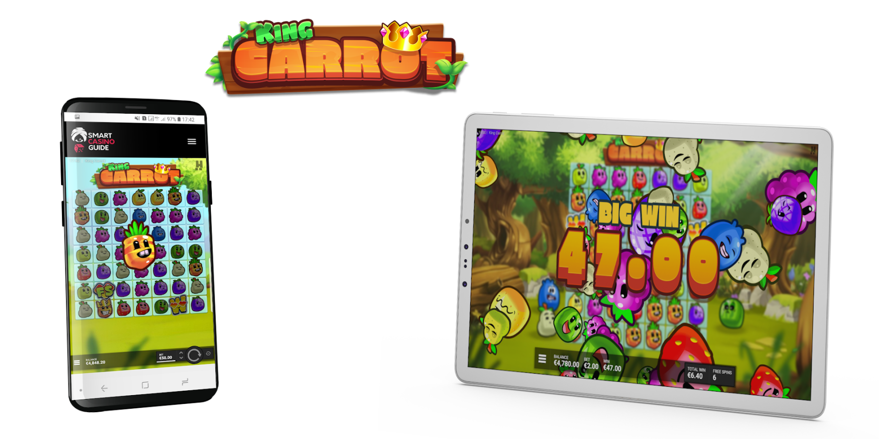 Bonus Buy feature offers King Carrot Free Spins