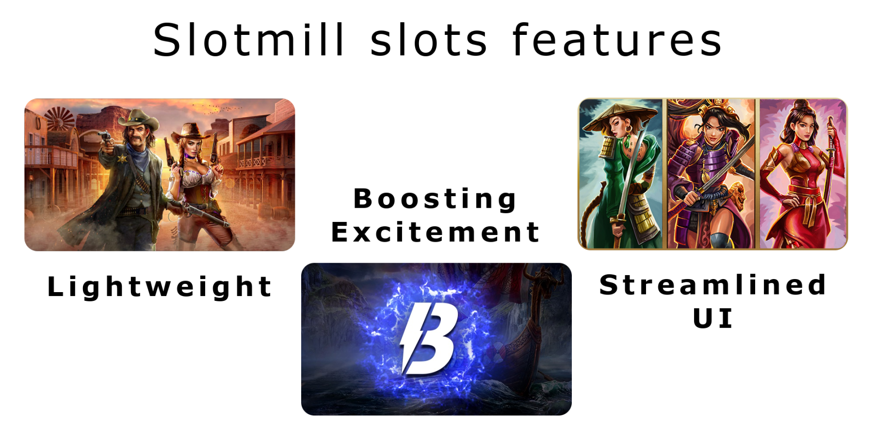 Slotmill casino slots have Lightweight, Boosting Excitement and Streamlined UI features