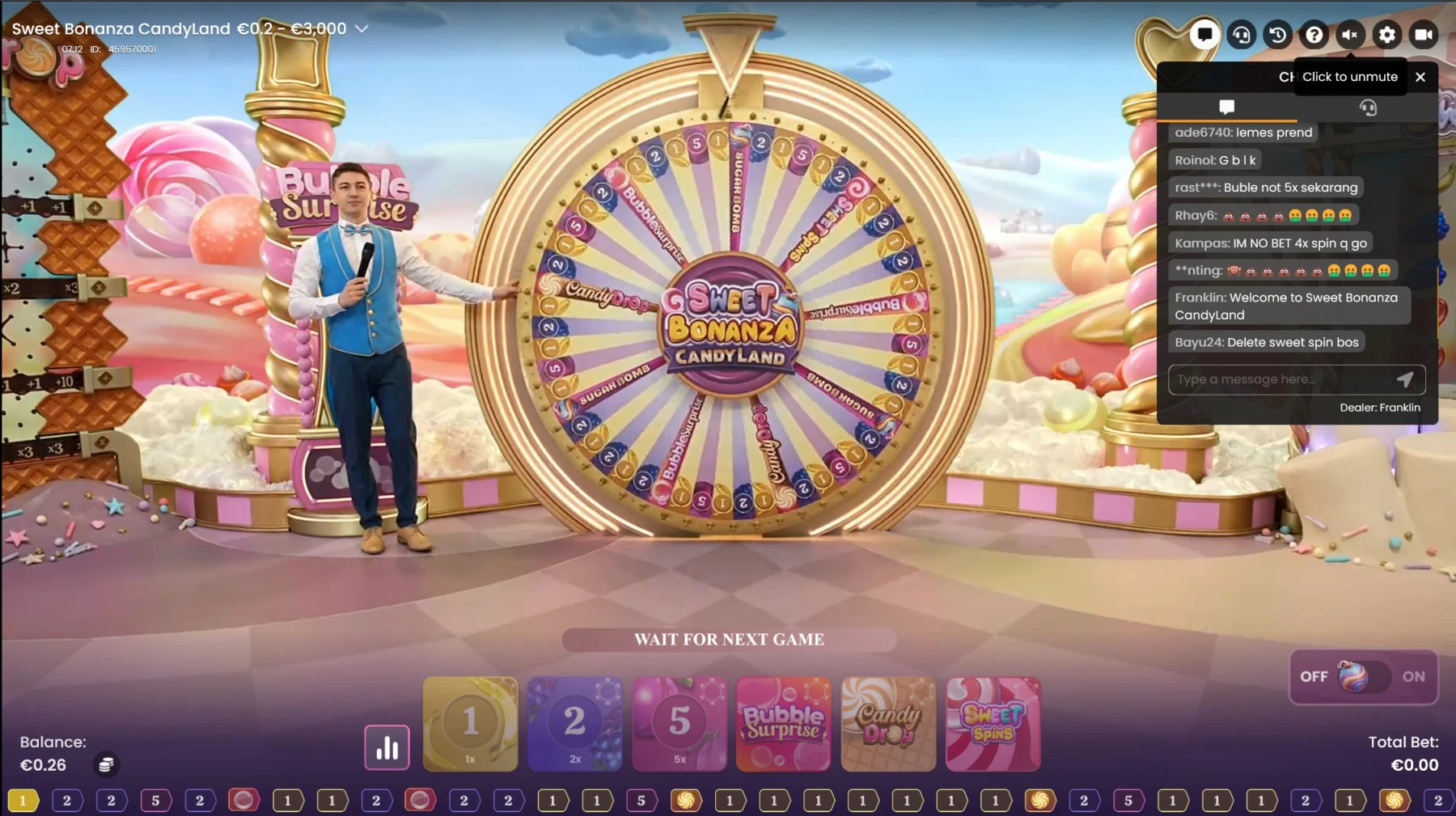 sweet bonanza candyland live bets rtp odds