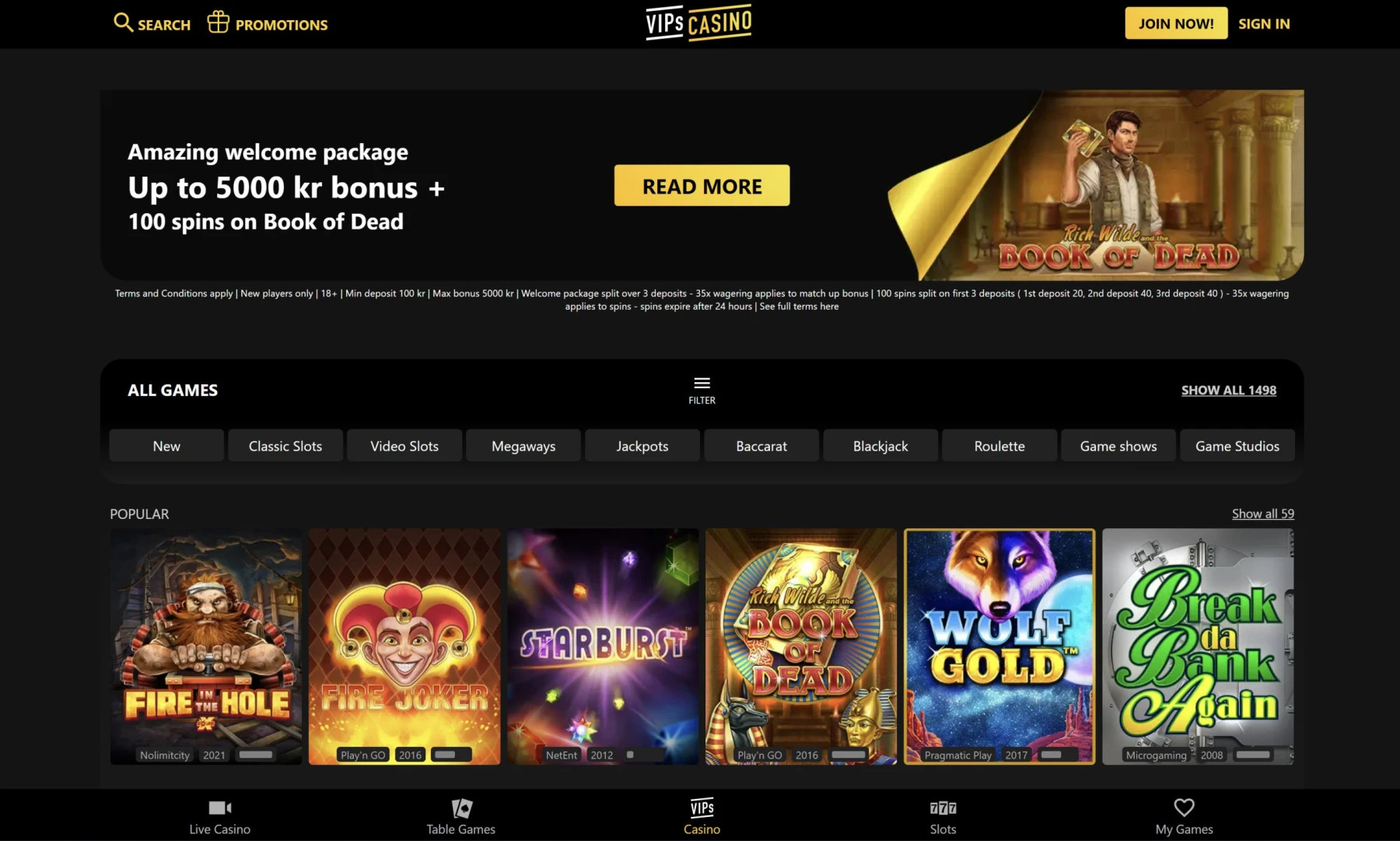 vips casino open banking casino amazing welcome package book of dead