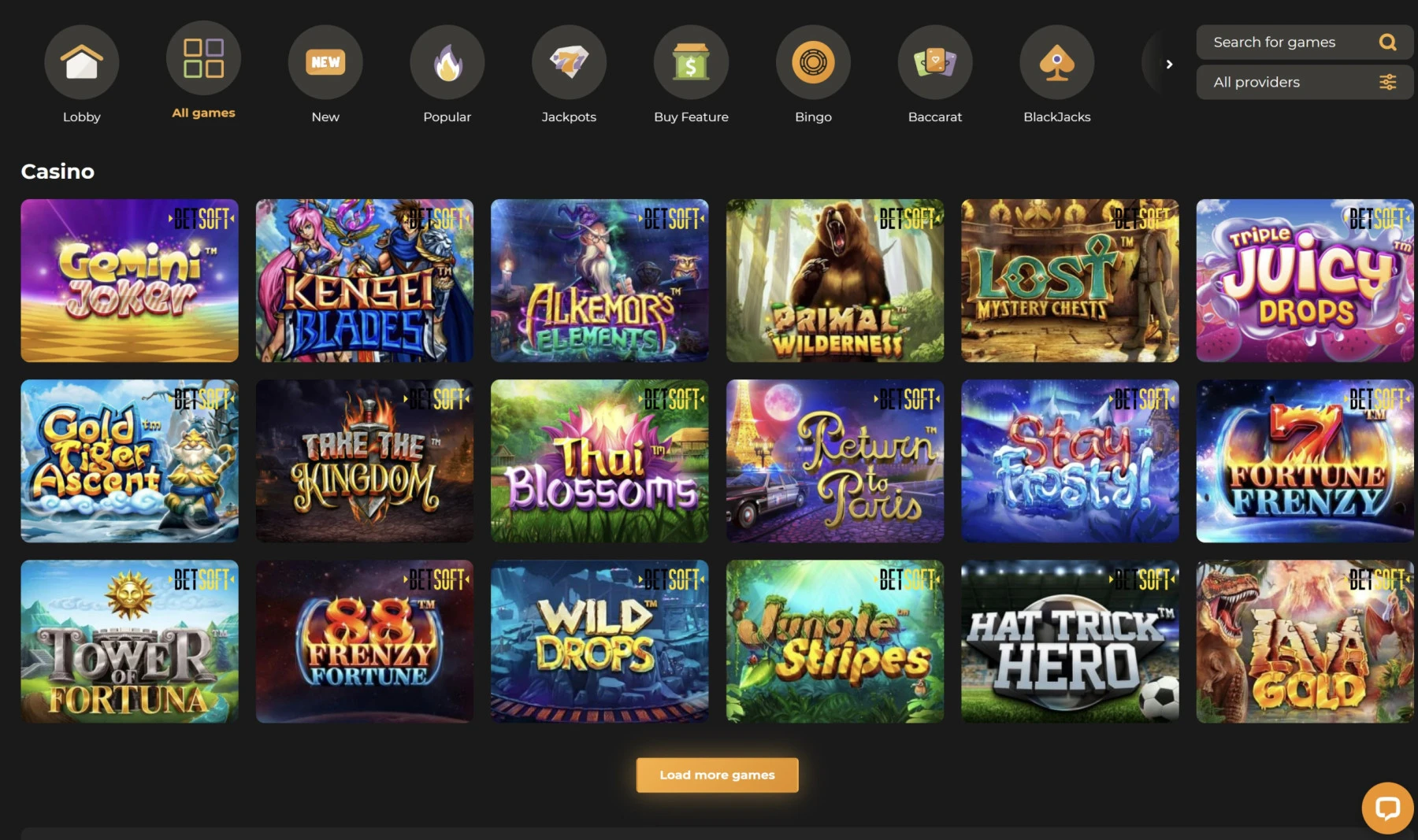 biamobet casino slot games jungle stripes juicy drops thai blossoms
