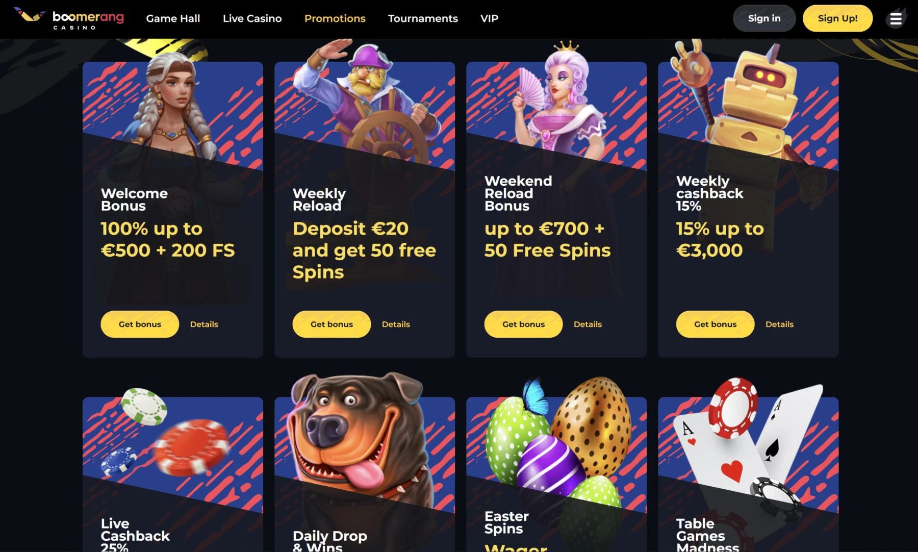 boomerang-casino-welcome-deposit-bonus-weekly-cashback