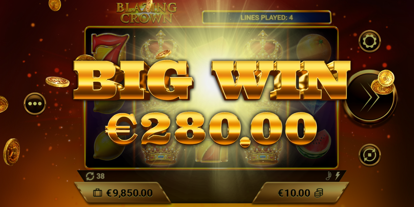 Blazing Crown slot machine game