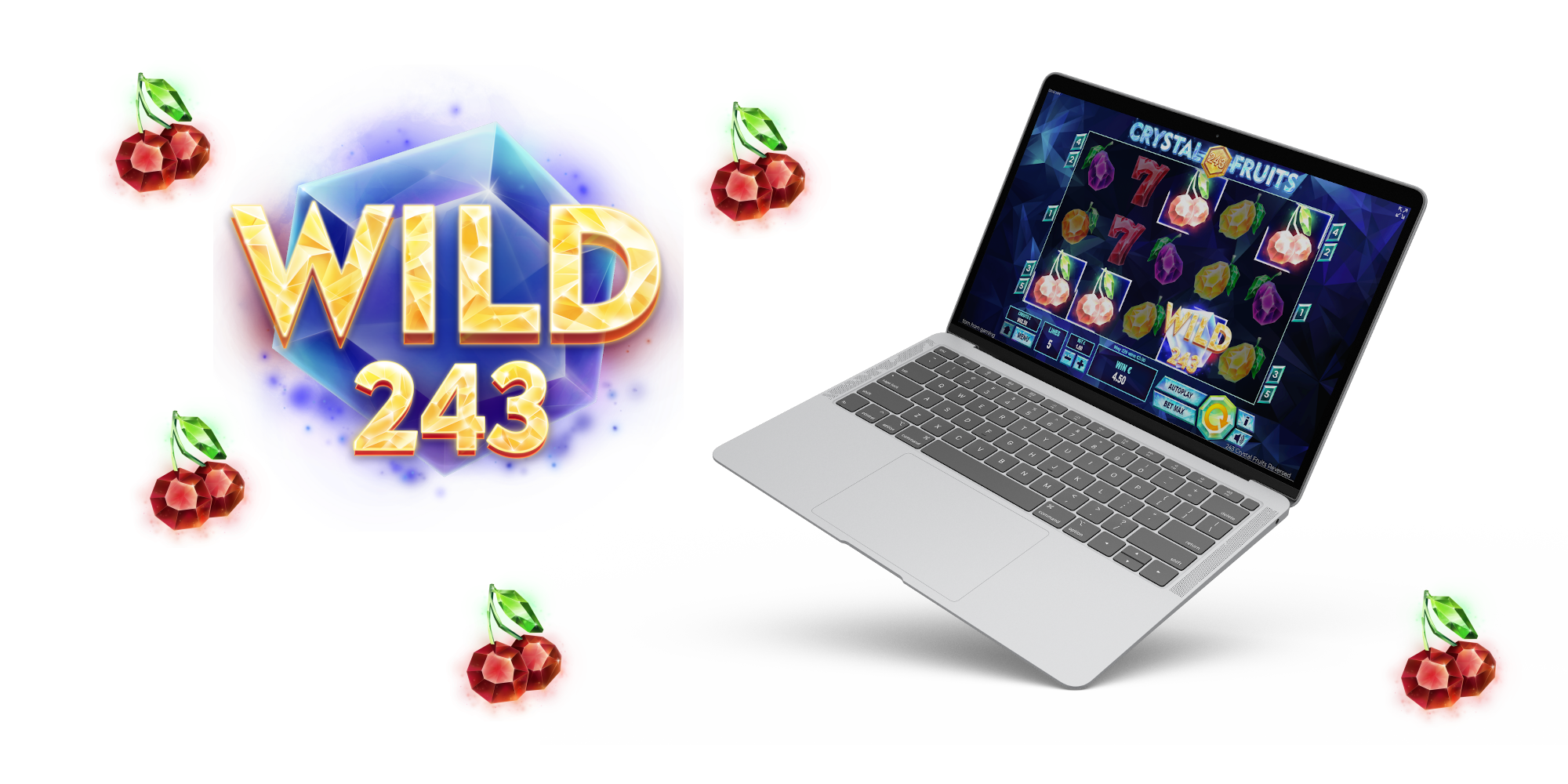 243 Crystal Fruits Reversed online casino slot game has Wild features