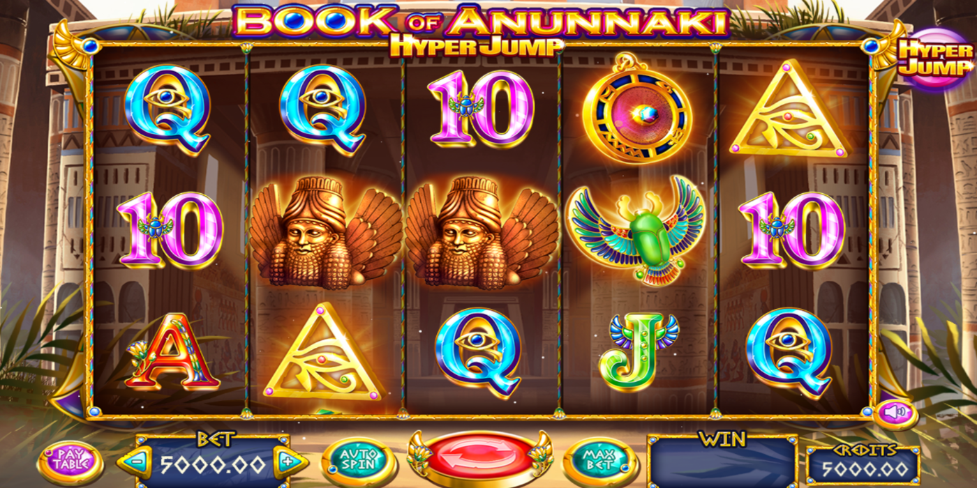 Book of Anunnaki slot game machine