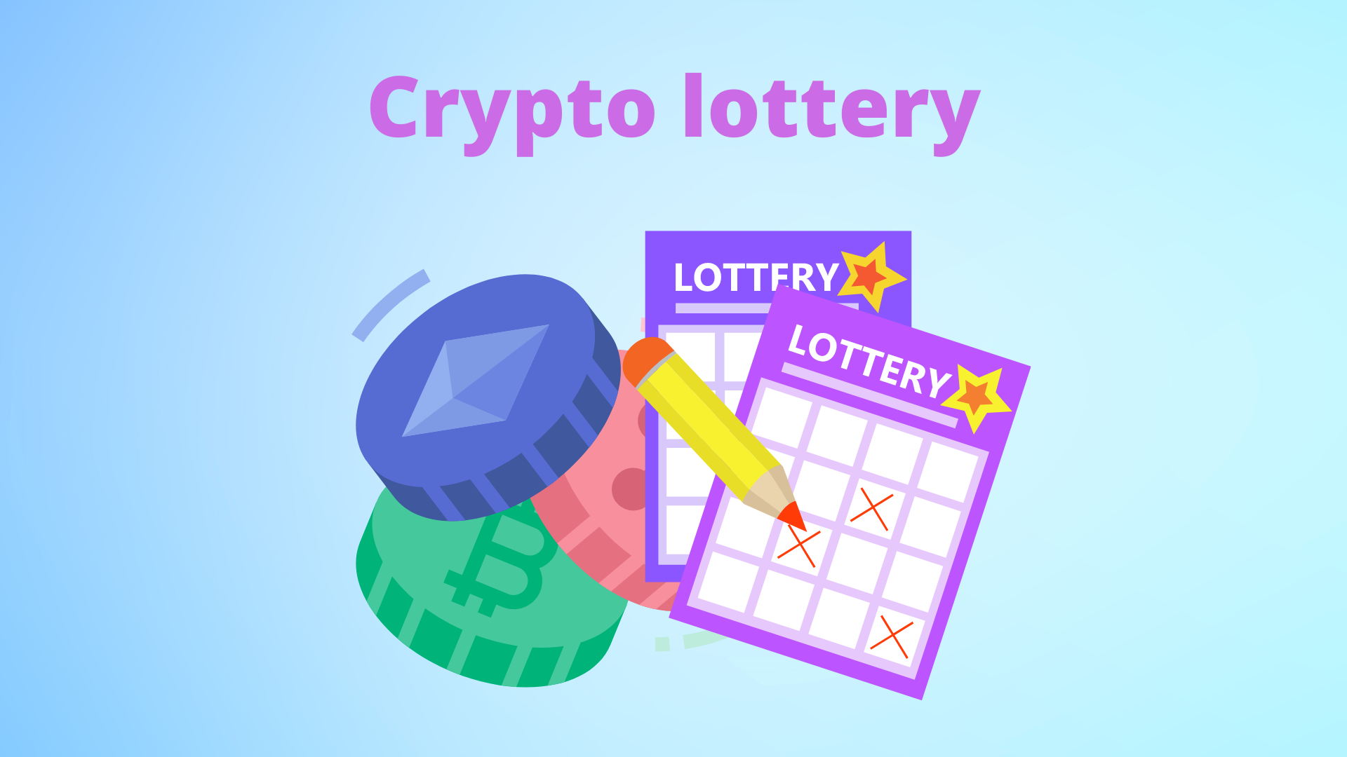 best blockchain based crypto cryptocurrency lottery lotto tickets free legal game