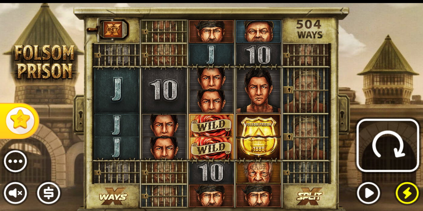 Folsom prison slot game machine paylines