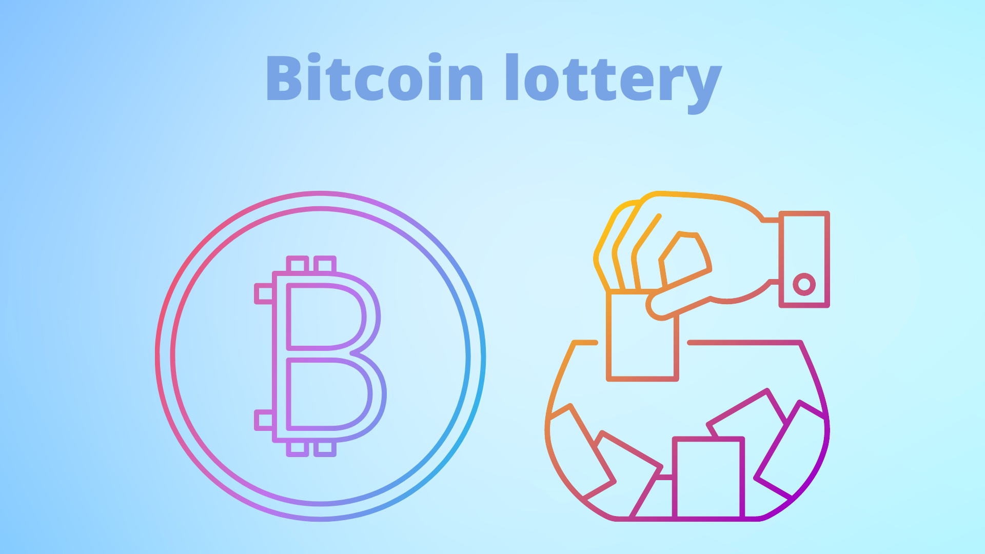 how to win bitcoin btc lottery chances - lottery coin crypto