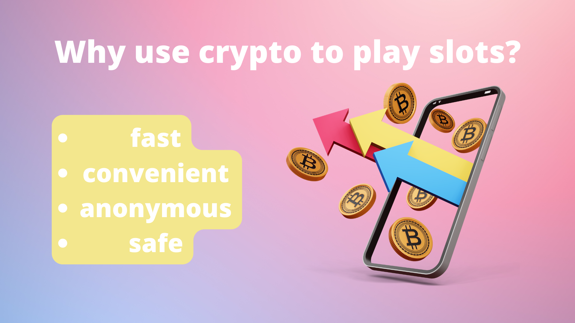 why use crypto to play casino slots bitcoin chart cryptoslots