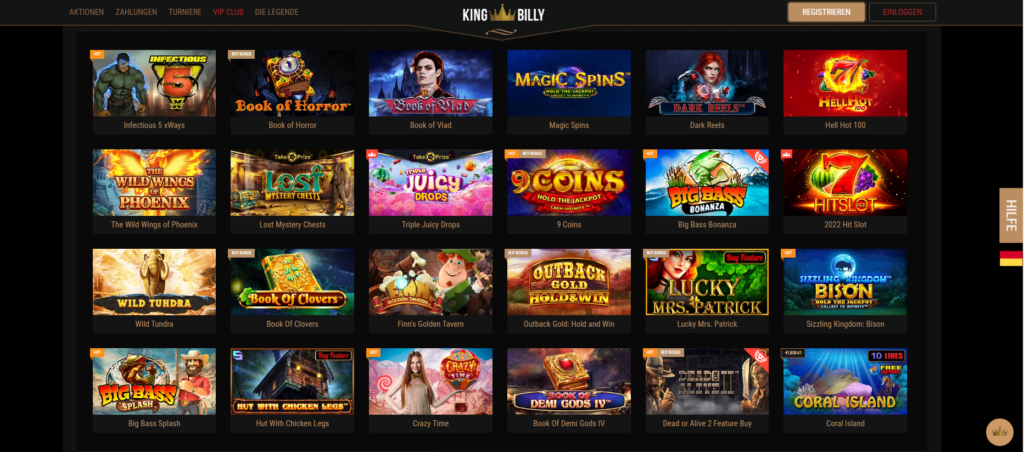king billy casino spiele - online casino king billy spiele - kingbilly 10 euro einzahlen