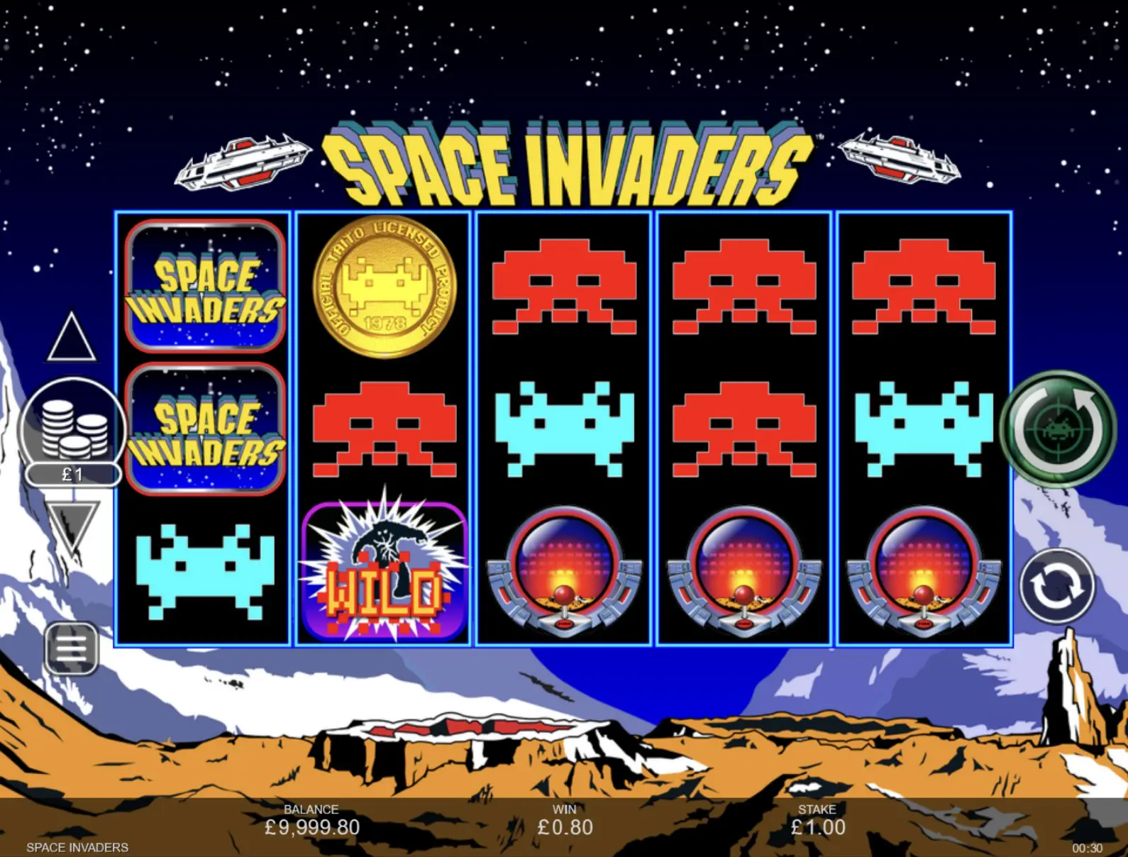 space invaders slot game skill based gambling machines arcade casino games