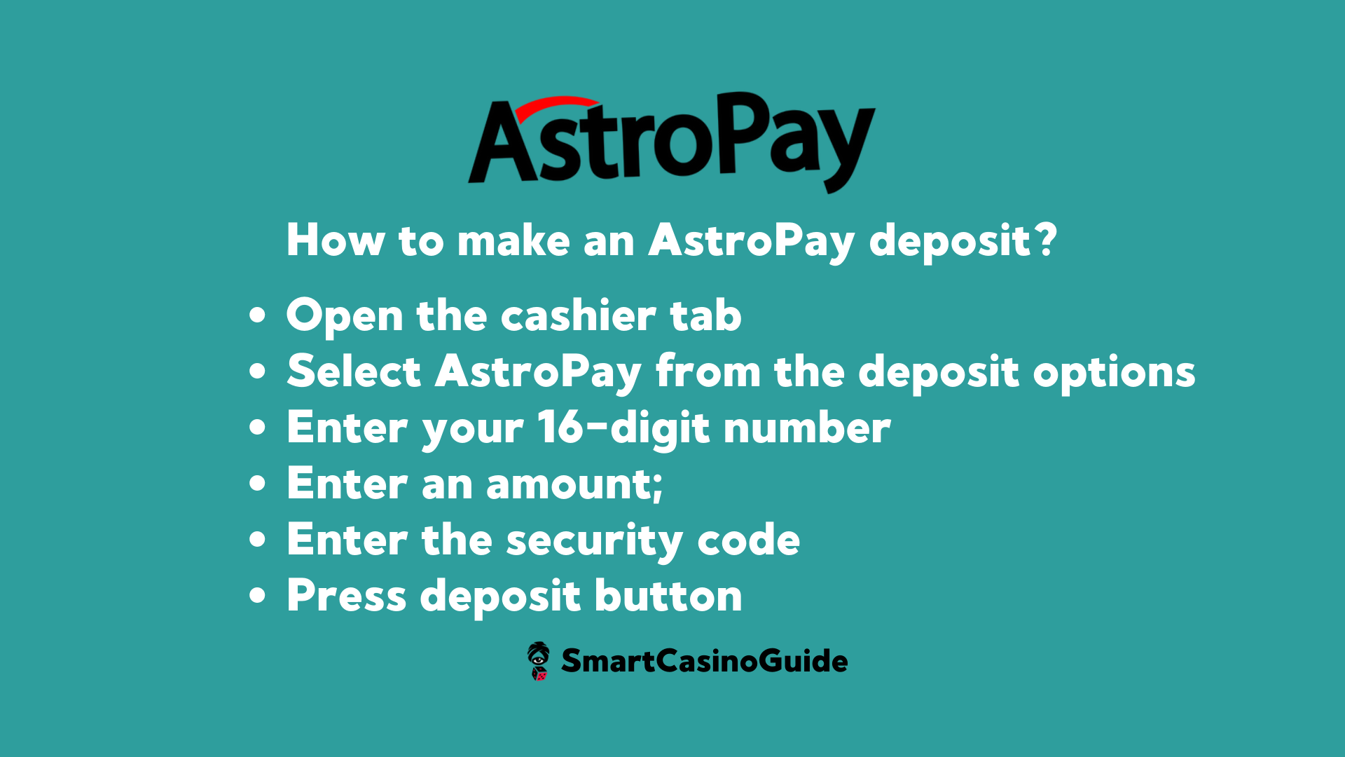 how to make an astropay deposit how to make an astropay deposit