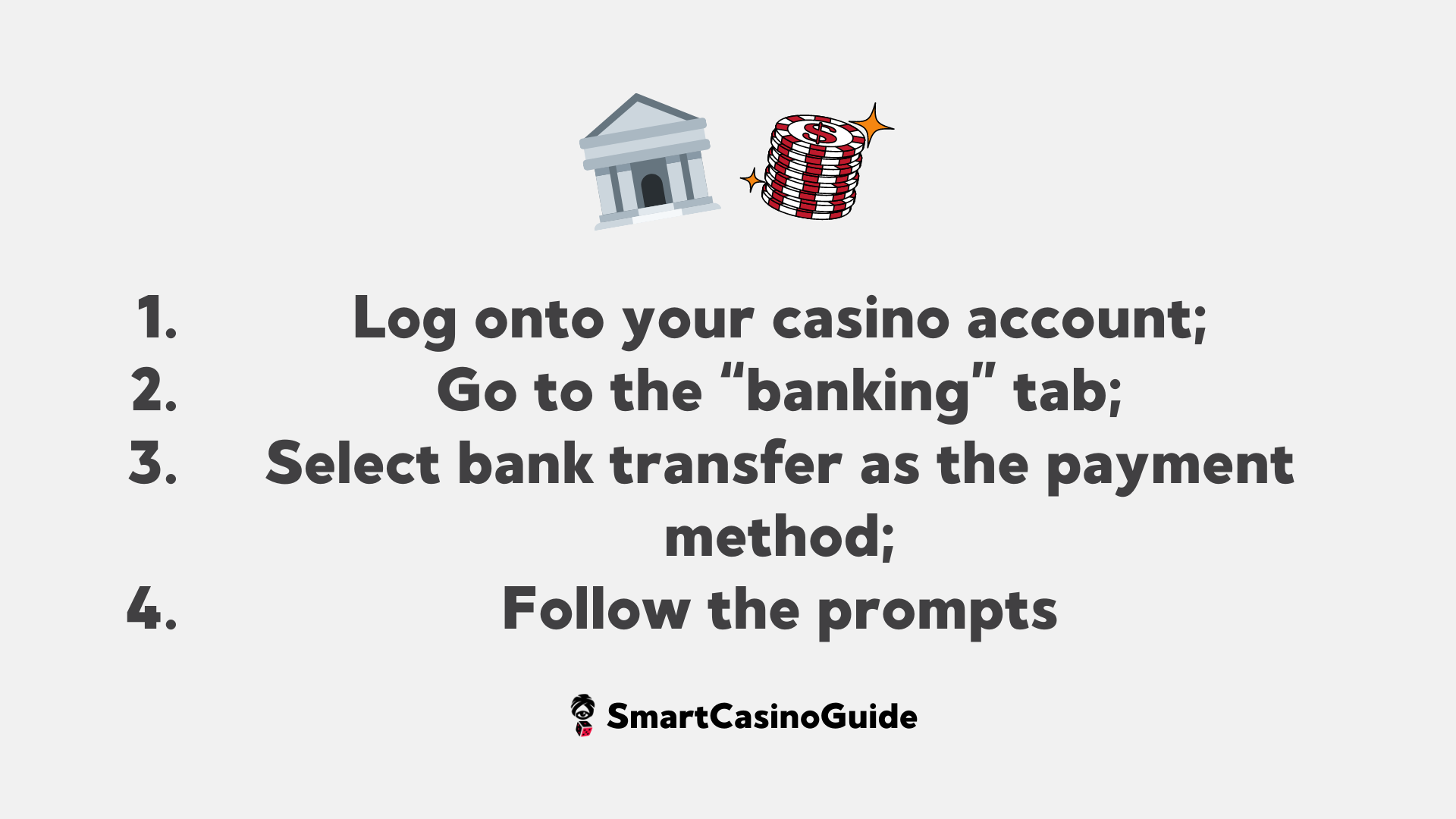 online casinos with bank transfer
