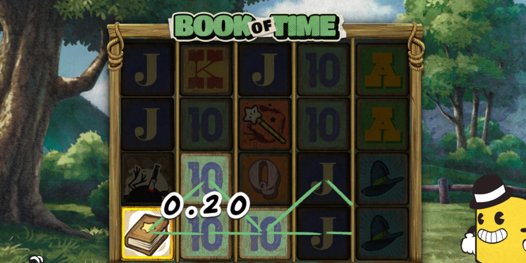 Book Of Time slot machine small win