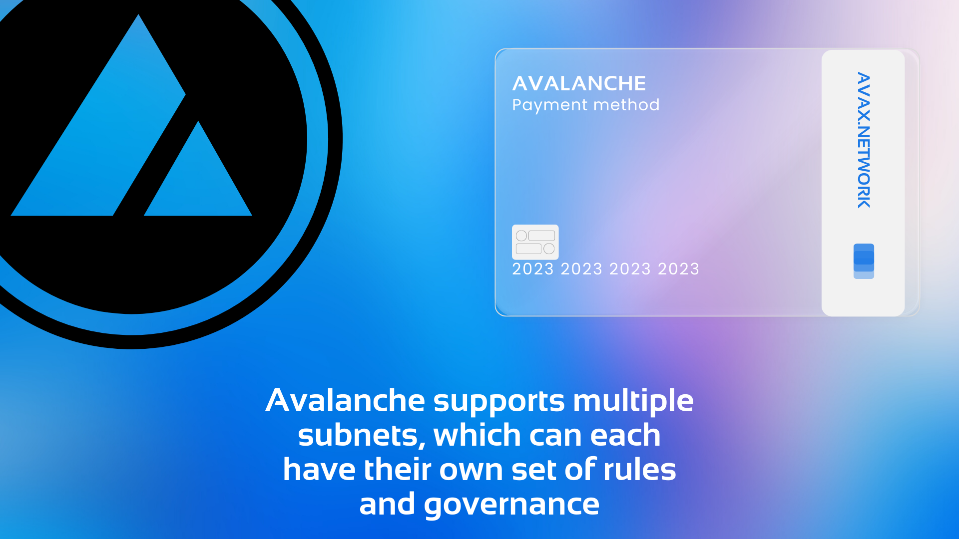 avalanche supports multiple subnets