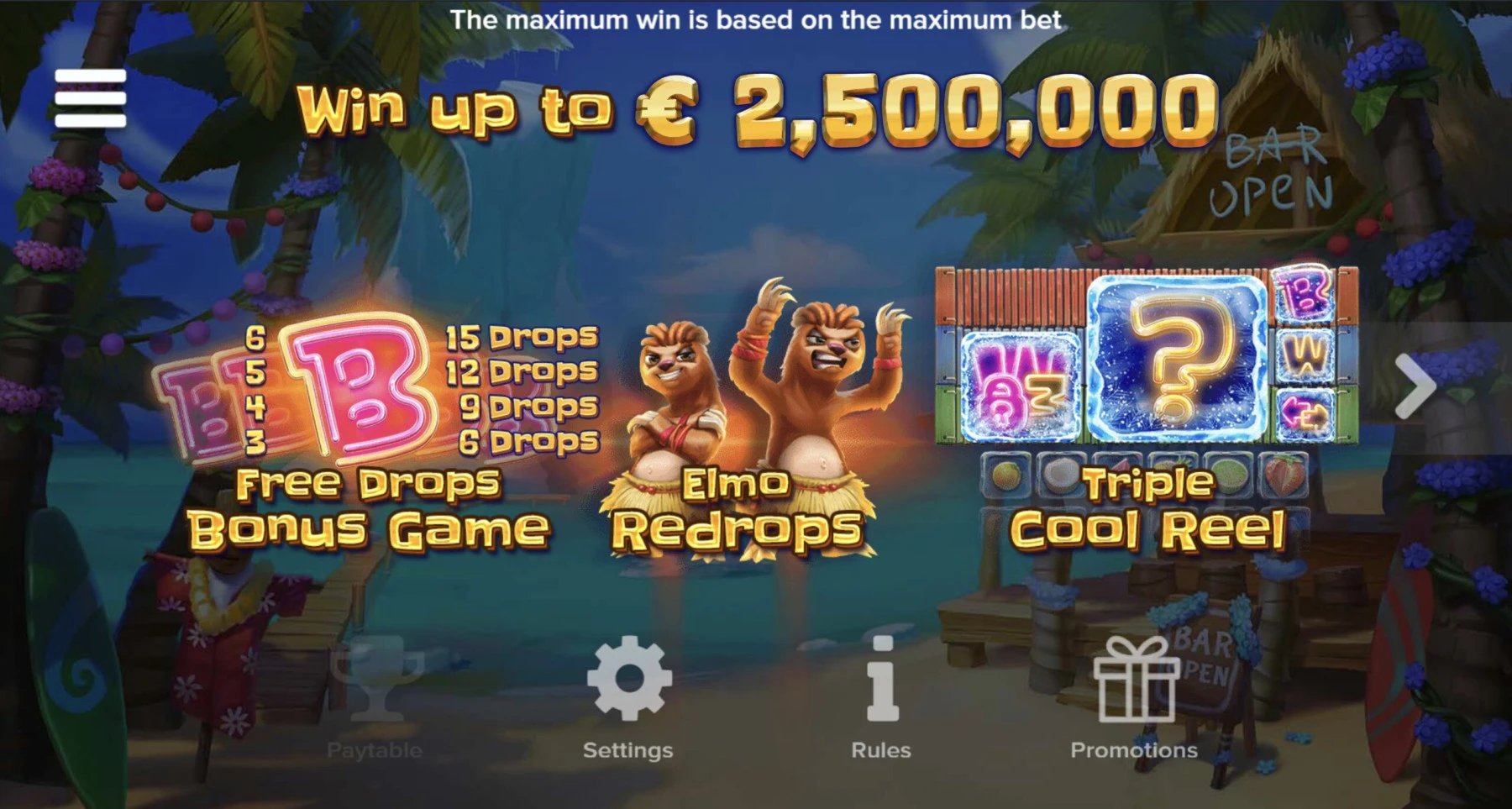 elk studios slots tropicool 2 casino elk studios spiele