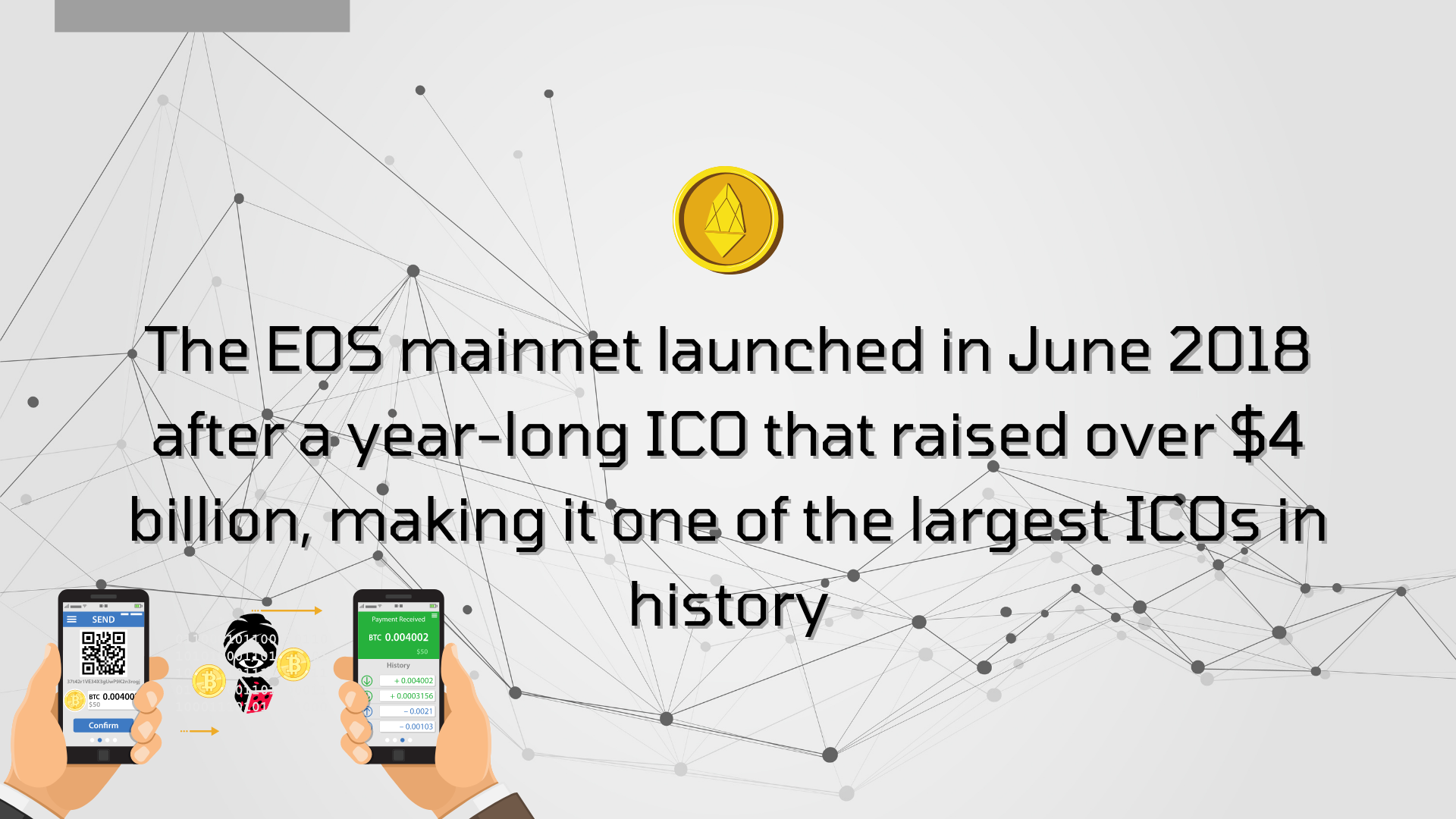 eos mainnet launched in 2018