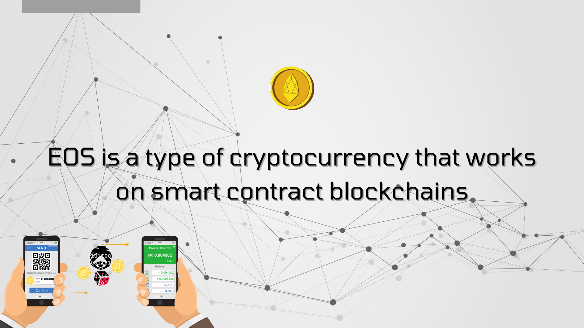 eos works on smart contract blockchains