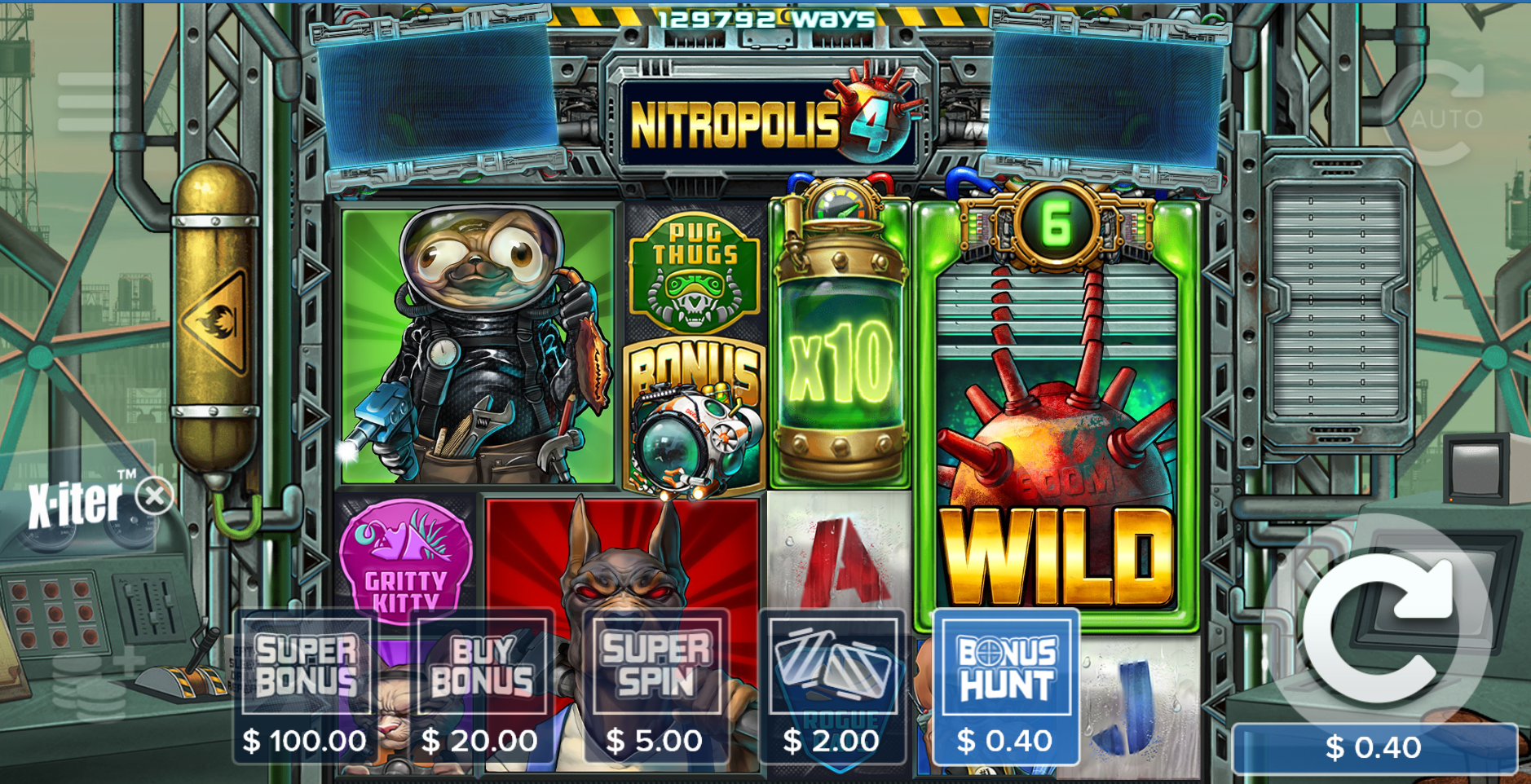 nitropolis 4 bonus hunt buy Stake