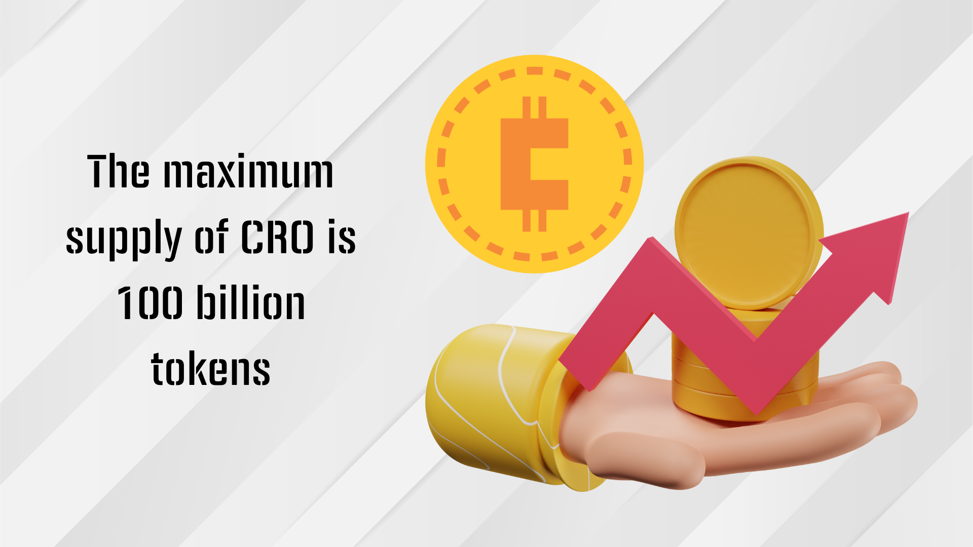 the maximum supply of cro is 100 billion tokens