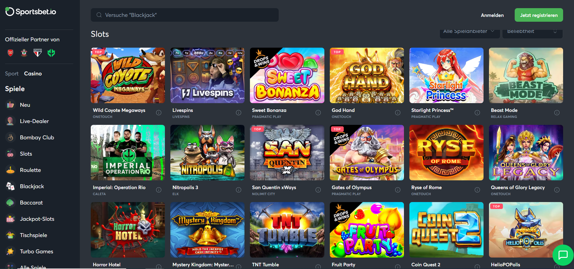 Sportsbet.io slots - Sportsbet.io spielautomaten - sportsbet io erfahrungen