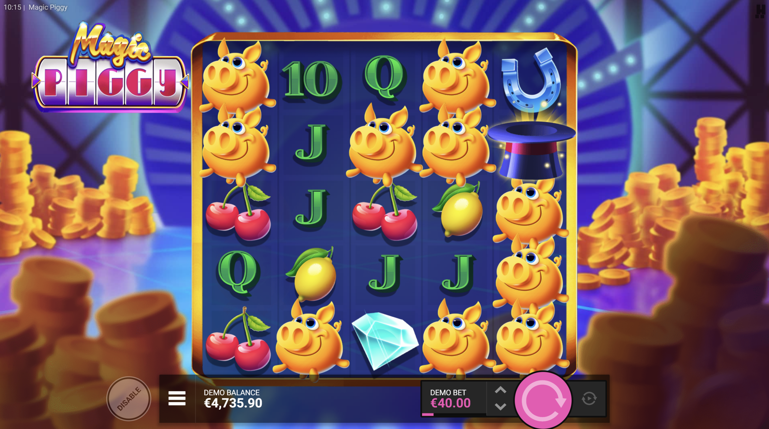 magic piggy hacksaw gaming