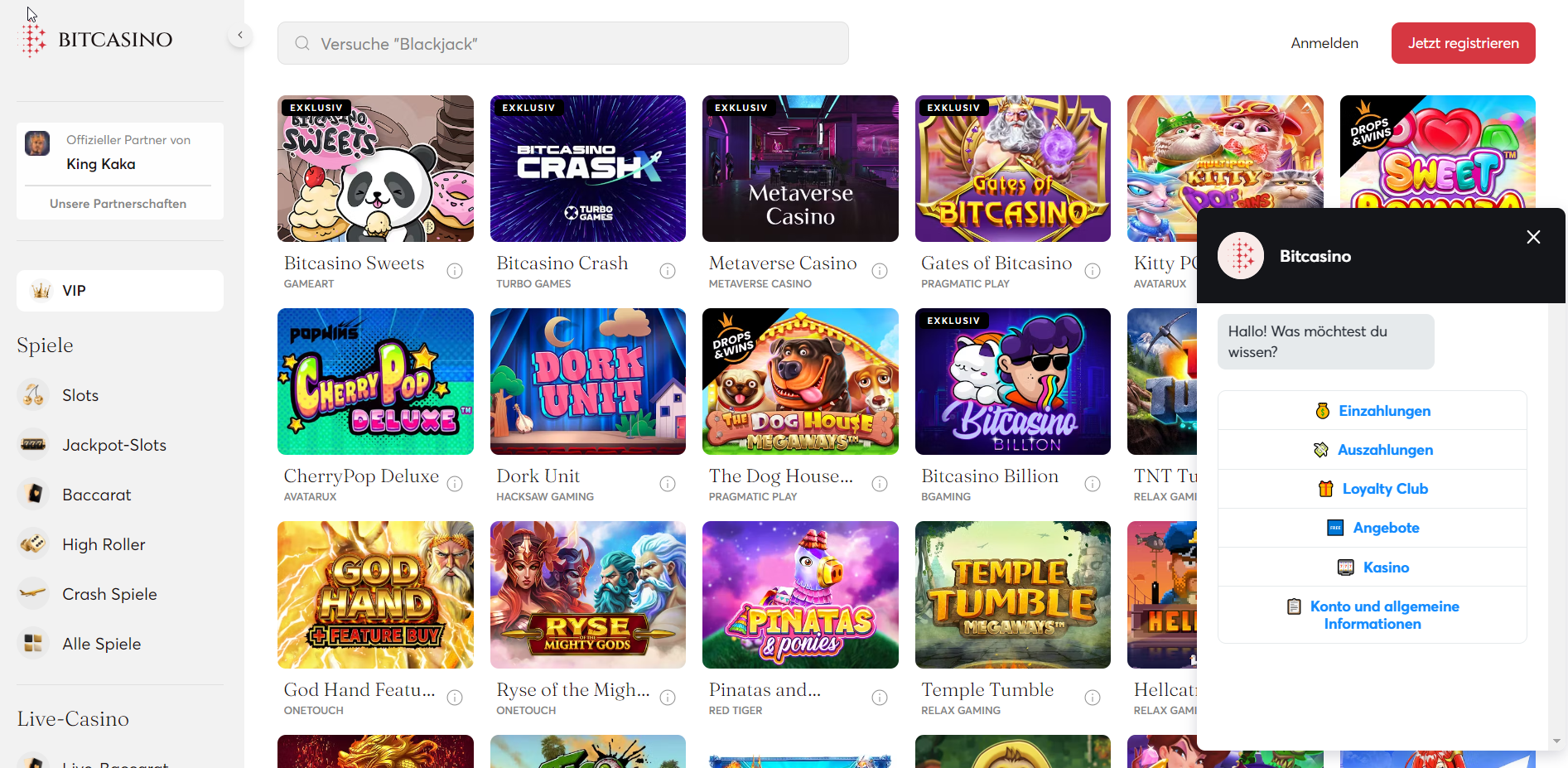bitcasino-io-erfahrungen-mit-live-chat-kundenservice