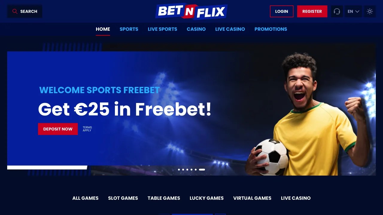 BetnFlix desktop screenshot