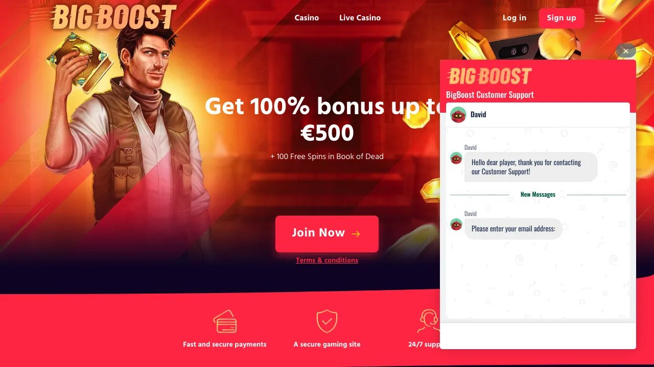 Big Boost desktop screenshot