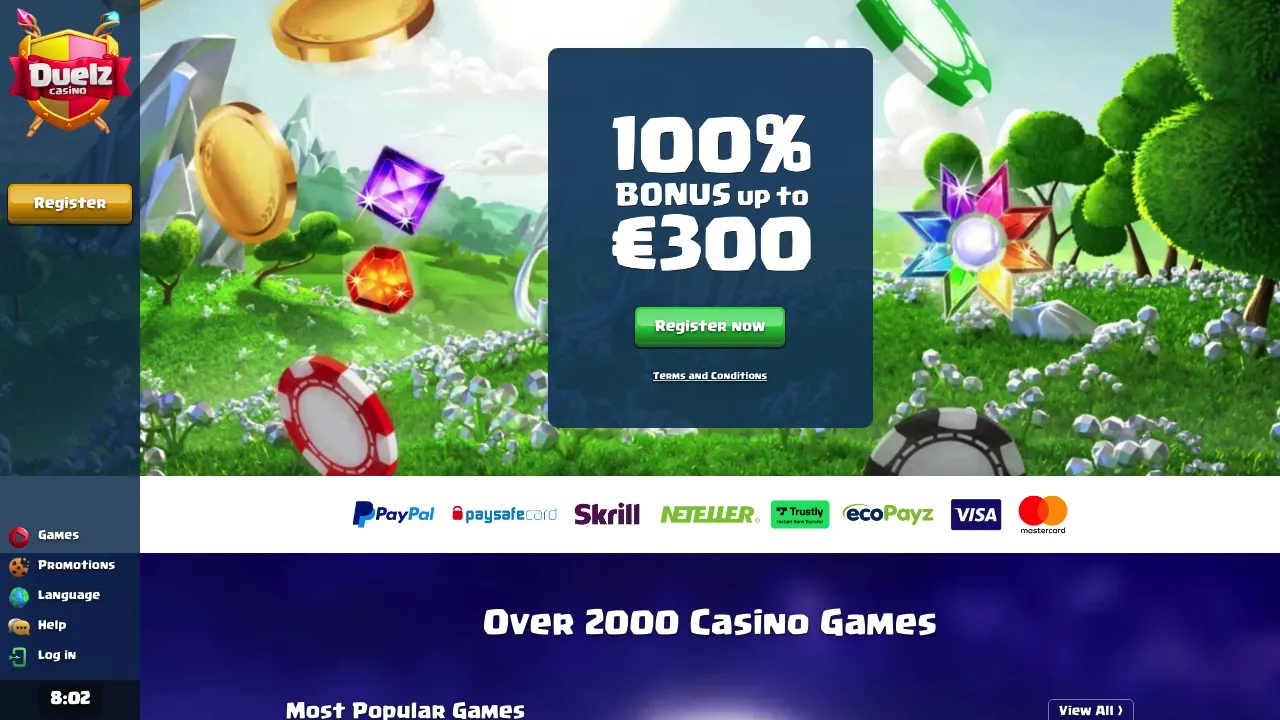 Duelz desktop screenshot